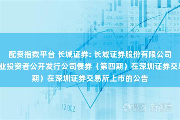 配资指数平台 长城证券: 长城证券股份有限公司2025年面向专业投资者公开发行公司债券（第四期）在深圳证券交易所上市的公告